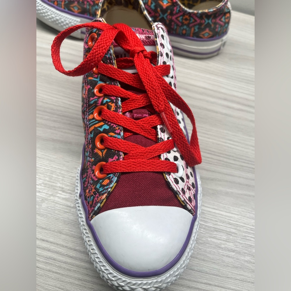 Converse All Star Low Patchwork Multi-Tongue Snea… - image 2